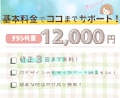集客につながるチラシを作成します 【初めてでも安心◎】ヒアリングから納品まで丁寧に対応 イメージ5