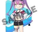 お好きなキャラクターをミニキャラにします オリジナルキャラでも版権キャラでもOKです イメージ9