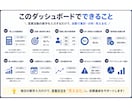 営業KPI・売上管理表を作成します 営業数字を見える化し、改善点まで把握できます イメージ2