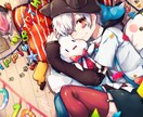 ご希望のイラスト描きます 動画用、同人誌用、観賞用等様々な用途のイラストを描きます! イメージ3