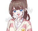 あなただけのアイコン制作、SNSイラスト承ります 綺麗で目を引くイラストであなたの活動を華やかに✨ イメージ3