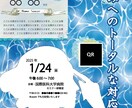 ゲストが主役のイベントチラシを制作します デザイン＋コピーや長文ライティングも承ります イメージ4