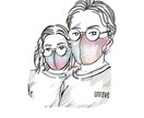 インスタ映え◎アイコンにも◎柔らか線画 描きます お写真とヒアリングを元に柔らかな印象のイラストを♡ イメージ5