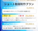 再生を取るショート動画設計制作します 構成から伴走する設計型ショート制作 イメージ2
