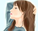 おしゃれでかわいい似顔絵アイコンお描きします SNSに最適なアイコンです。その他似顔絵、挿絵もお受けします イメージ2
