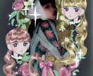 かわいくてキラキラなイラストを描きます 色遣い・カワイイには自信があります！ イメージ3