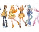 全身イラスト・立ち絵、描きます ご依頼者様の《こだわり》にとことん寄り添います★ イメージ1