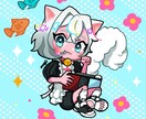 ポップで可愛いSD・ミニキャラをお作りします サムネイルやSNSのアイコン、オリジナルキャラを！ イメージ3