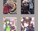 一枚絵イラストの制作をいたします キャライラストの1枚絵の制作をいたします！ イメージ2