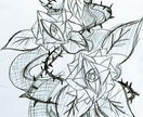 タトゥーデザインしています デザインにしたい絵を想像とより近ずけて満足するイラストを提供 イメージ1