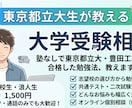 オンラインでの受験相談をします 東京都立大学に塾なし現役で受かった私が相談を優しく受けます イメージ4