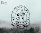 素晴らしき！アメリカンビンテージロゴ描きます 線一本を心を込めてロゴを手描きで制作します。著作権譲渡 イメージ4