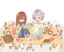 ちびキャラで夢絵！アイコン描きます あなただけの可愛いちびキャラ描きます！ イメージ4