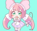 ポップで可愛いミニキャラ・マスコット描きます 優しく温かみある絵柄と色合いが特徴！丁寧なヒアリング イメージ4