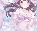 IRIAM◎可愛い全身立ち絵・ちびキャラ描きます 配信経験者が、デビュー・サムネ・グッズまで使いやすく制作♡ イメージ4