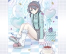 配信者向け1枚絵・立ち絵イラストを描きます YouTube・イリアム・返礼品にオススメ★ イメージ5