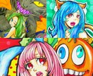SNS等で使用するサムネイル、アイコンを描かせていただきます！！ イメージ3