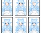可愛いLive2Dの立ち絵イラスト制作します 販売実績あり！可愛い立ち絵をあなたに！ イメージ8