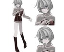 格安でアイコン作成します 格安表情差分！可愛いキャラをアイコンにしたい方向け！ イメージ4
