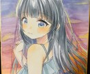 アナログ色紙お描きします オリジナル、版権お好きなものお描きできます！ イメージ3