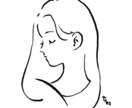 シンプルな線画のアイコンを描きます 雰囲気のある似顔絵をお探しの方へ イメージ2