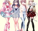 新衣装・立ち絵制作承ります 鮮やかで可愛いイラスト制作します❀ イメージ5