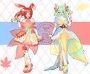配信者デビューに！お得なセット販売します 立ち絵・SD・アイコンリング・ヘッダーの4点のセット イメージ1