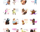 写真でお好きなイメージのオリジナルスタンプ作ります ★お子様、ペットちゃんなどの写真をオリジナルスタンプに★ イメージ2