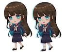 ミニキャラお描きします 立ち絵、アイコン、グッズなどにどうぞ！ イメージ2