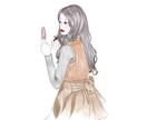 ふんわりとした色合いの似顔絵2枚描きます 使いやすい！可愛い！お洒落な似顔絵、イラスト作成！ イメージ6