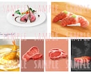 食べ物系SNS向けのアイコン、ヘッダー描きます アニメ飯のように柔らかい食べ物絵を描きます！ イメージ3