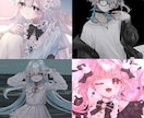 イラスト制作します パーツ分け対応｜グッズやサムネ、歌ってみたのMVなど イメージ3