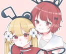 SNS用のアイコンなど描きます 自分だけのかわいいアイコンを探している方へ。 イメージ5