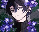 かっこかわいいイラスト(MV絵、サムネ)を描きます かっこかわいいデザインで1枚絵、アイコン等描きます！ イメージ3