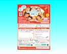 お任せください！低価格で丁寧にチラシ作成致します どんなジャンル（業種）用途（イベントなど）でも承ります イメージ2