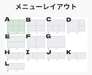 おしゃれな女性向けLINEリッチメニュー制作します シンプルかわいい・韓国風・海外風も◎女性向けLINEメニュー イメージ2