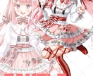 Vtuber向けLive2D用イラストを作成します キャラデザ、イラスト、パーツ分けまでお任せください！ イメージ2