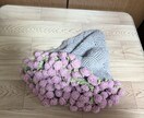 オーダーメイドでブーケブランケットを作ります 流行りのブーケブランケットを色もオーダーメイドで作成します イメージ1