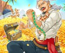 人物イラスト/アイコン/TRPG立ち絵等作成します 老若男女・ケモナーまで用途にあわせて幅広く対応します イメージ7