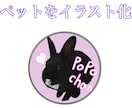 アイコンにしたい写真をイラスト化します アイコンにしたい人物やペット等をイラスト化します！ イメージ2