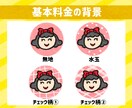 ゆるかわポップで個性的！目を引くアイコン描きます 人と被らない手描き風オリジナルアイコン"私らしさ"を描きます イメージ4