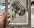 透明水彩を使用。可愛い猫の似顔絵を手描きで描きます ペット／猫／プレゼント／アート（※ワンコは別出品です） イメージ8