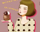 似顔絵、アイコン、イラスト、作成します ♡アート風、水彩画風などオシャレに描きます♪ペットも描きます イメージ4