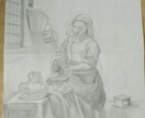 鉛筆画描きます 絵画教室に通っていただけの素人ですが、鉛筆画描きます^^ イメージ3
