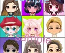 ちびキャラアイコン制作します 左向き、正面、右向きでの固定のちびキャラです。 イメージ3