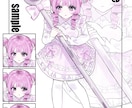 SNSアイコン/1枚絵/立ち絵制作します グッズ、SNSアイコン、サムネイルなどに是非 イメージ9