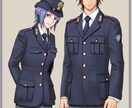 制服（主に警察）を着たキャラを描きます ☆いろんな国の制服描きます。☆ イメージ3