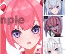Vtuber、IRIAM等の立ち絵描きます キャラクターデザインの際の修正回数無制限で承ります！ イメージ5