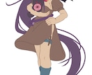 ファンタジー要素ある全身絵を描きます シンプルファンタジーなキャラクターを描きます！ イメージ2