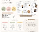 飲食店向け｜見やすい作業マニュアル作ります 新人スタッフでも見やすい、やさしい店舗マニュアルを制作します イメージ1